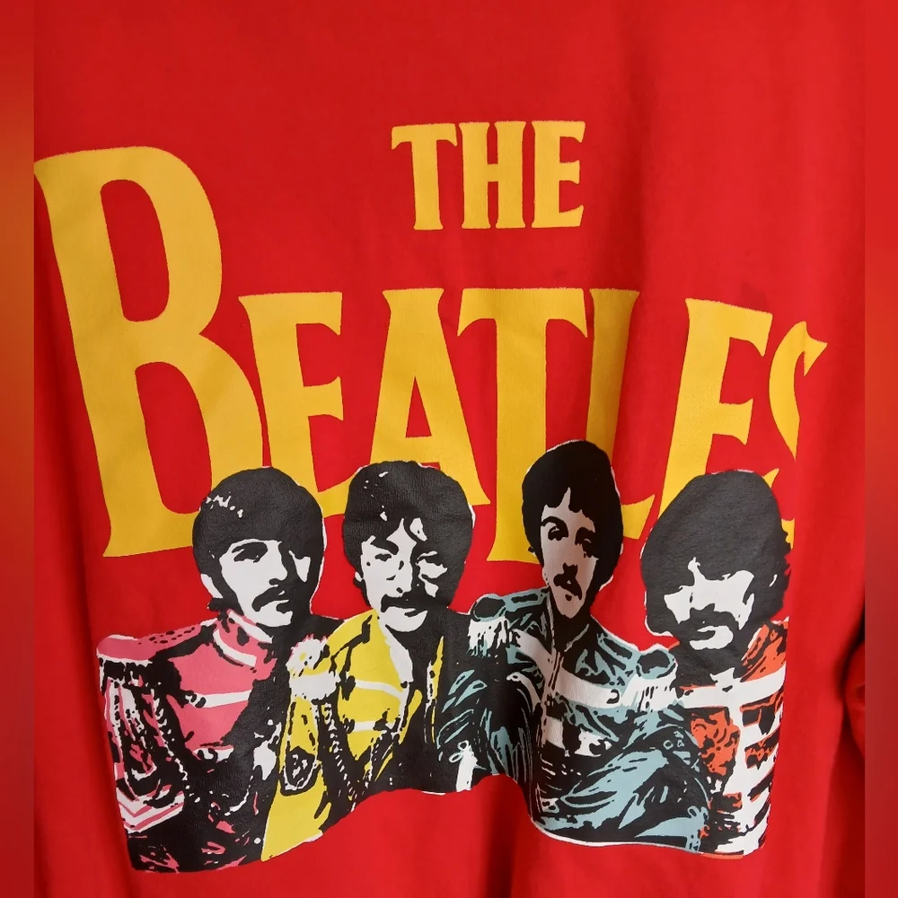 💎 The Beatles Women's Top Pullover Sweatshirt Hoodie Band Printed #0160 - Picture 8 of 10